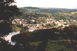 Blick auf Bowness on Windermere